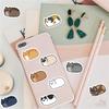 500Pcs/Roll Q Fat Cats Kids Rewards Stickers - DIY Scrapbooks Album Decor Sealing Label Decals