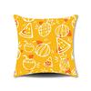 Spring Flower Print Pillow Cover for Home Living Room Sofa Cushion Cover Linen Print Cushion Cover
