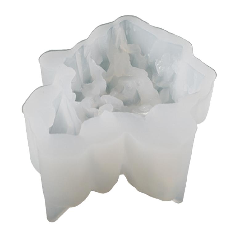 Diy Handmade Products Crystal Cluster Ornament Silicone Mold Ice Cluster Ornament Shape Mold Scented Candle Mold