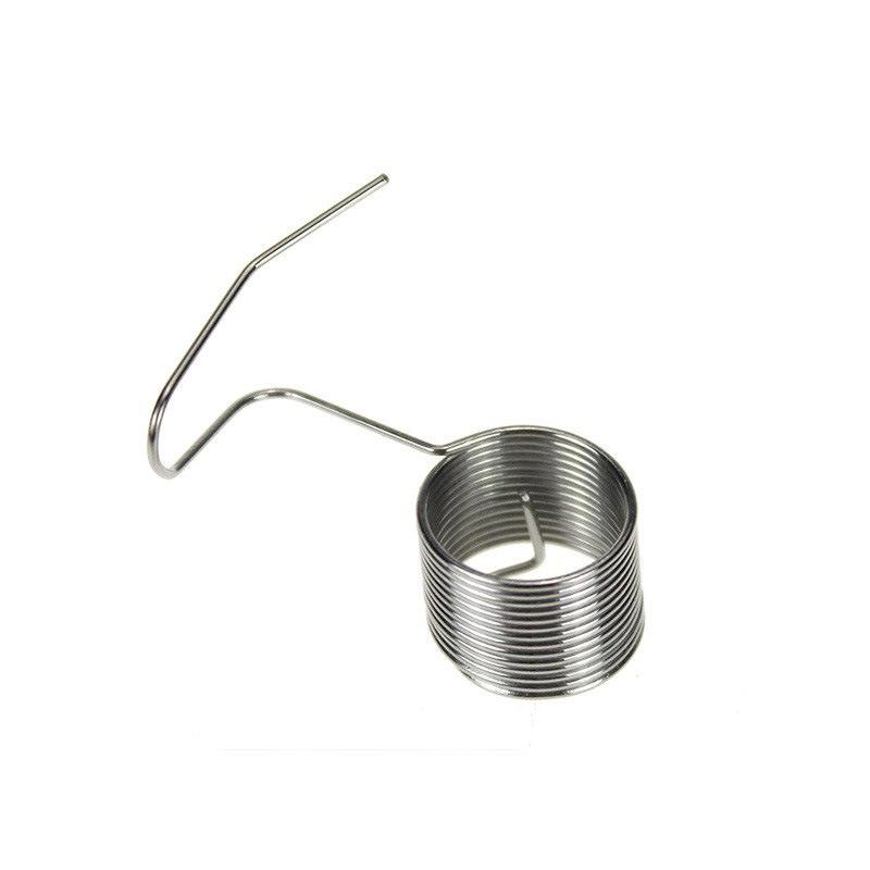 Blackened Stainless Steel Universal Tension Spring for Computerized Flatbed Sewing Machines