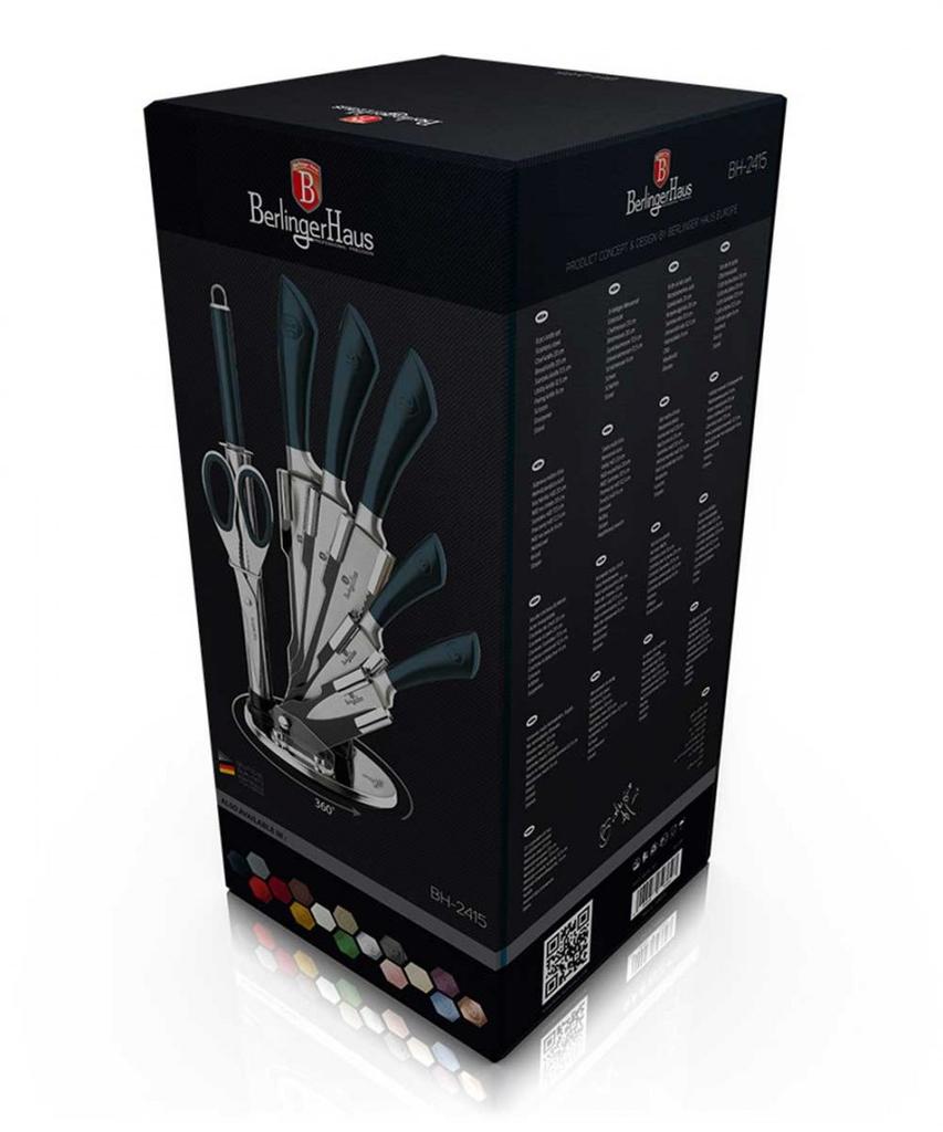 BERLINGER HAUS BH-2415 KNIFE SET IN STAND