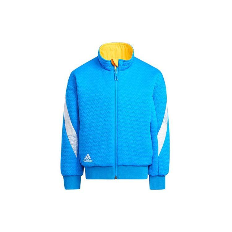 adidas Jacke Blau Gelb Kinder HL8556