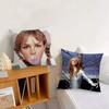 Singer BBritneys SSpears Cushion Cover Living Room Accent Couch Back Support Square Lounge Restful Nap Companion Pillow Case