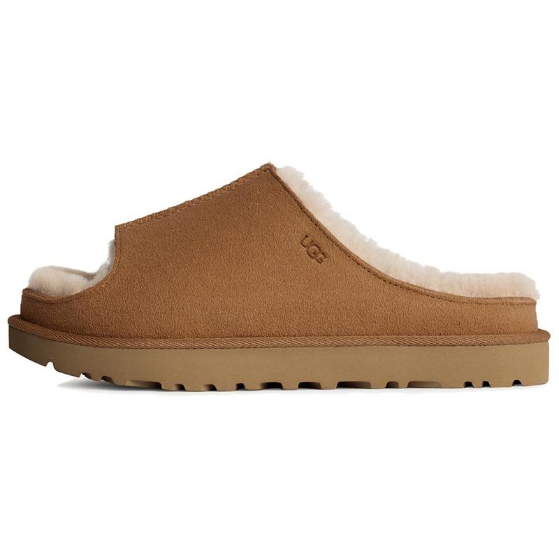 (WMNS) UGG Greenport Slide  Chestnut  Women s 1167610-CHE EU 38
