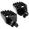 QAZAKY Svart Aluminium Fotpinne Vila Fotstöd Fotpinnar XR50 XR50R XR70R XR70R XR80R