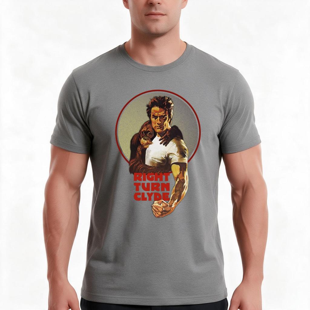 Mod3 Right Turn Clyde Tshirt Summer Casual Cotton Tee Oversized Streetwear Tops Vintage Graphic Print Unisex Unisex Unisex