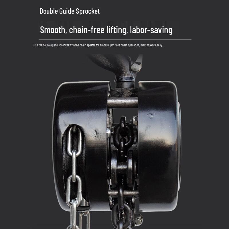 Lukun Huanghe Explosion-proof Manual Chain Hoist with Monorail Trolley