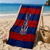 Crystal Palace Crest Design Beach Towel Microfiber Beach Towel, Lightweight and Quick-Dry, for Summer Travel, Swimming Pool Fan Birthday Gift