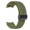 Magnetic Buckle Band for Samsung Galaxy watch 6/5/4/classic/Pro 45mm 44mm 40mm 43mm 47mm Strap no gaps silicone bracelet correa