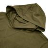 Spring Autumn Loose Casual Solid Color Hooded Tee Male Long Sleeve Pullover Cotton Top Men All-match Tee