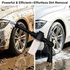 High Pressure Hose Nozzle Car Wash Hose Nozzle Foam Cannon Garden Hose Nozzle for Car Washing Outdoor Yard Cleaning
