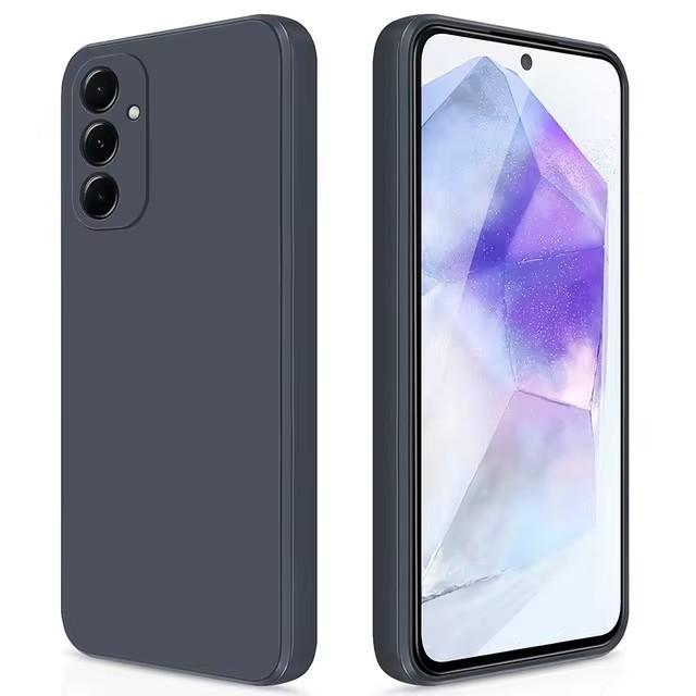 Funda For Samsung A55 5G Case For Samsung Galaxy A55 A54  A 55 5G Cover Funda TPU Cases Shockproof Liquid Silicone Soft Cover