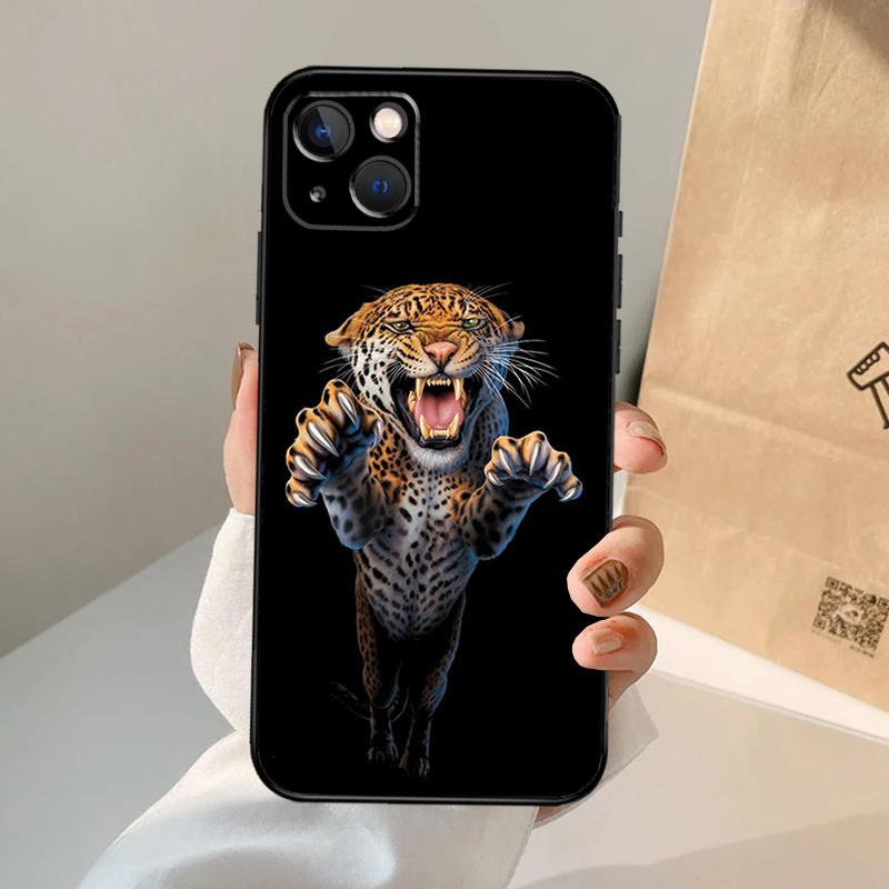 

Wolf Dog Cat Bird Lion Tiger Animal Phone Case For iPhone 17 Air 16 15 14 13 12 11 Pro Max 12 13 mini 15 16 Plus 16e Cover Coque iPhone 16
