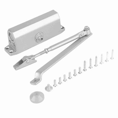 Einstellbarer hydraulischer zweistufiger Türschließer für einseitiges Öffnen