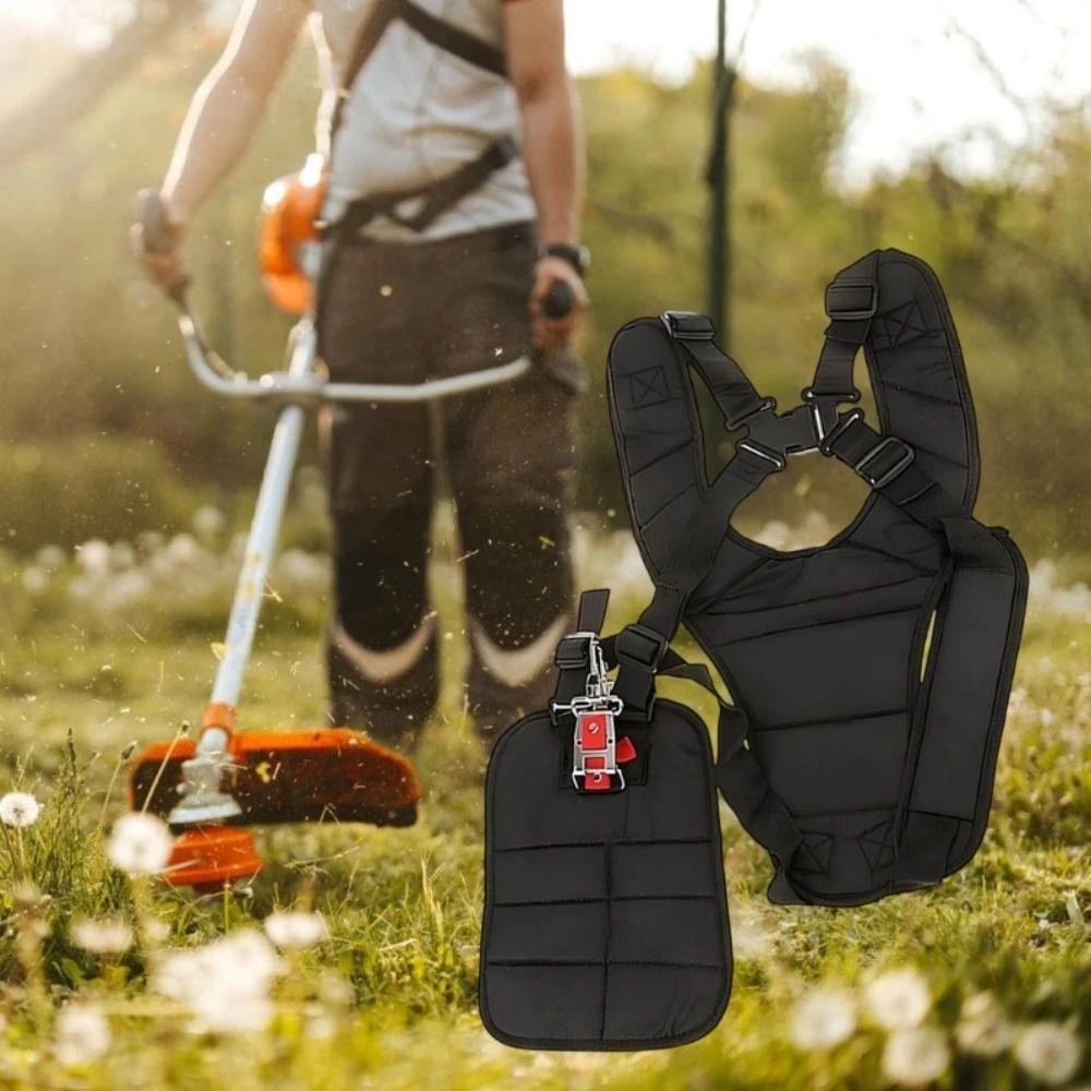 Adjustable Grass Trimmer Strap Comfortable Universal Adjustable Harness Belt High Quality Durable Lawn Mower Strap Garden Tools