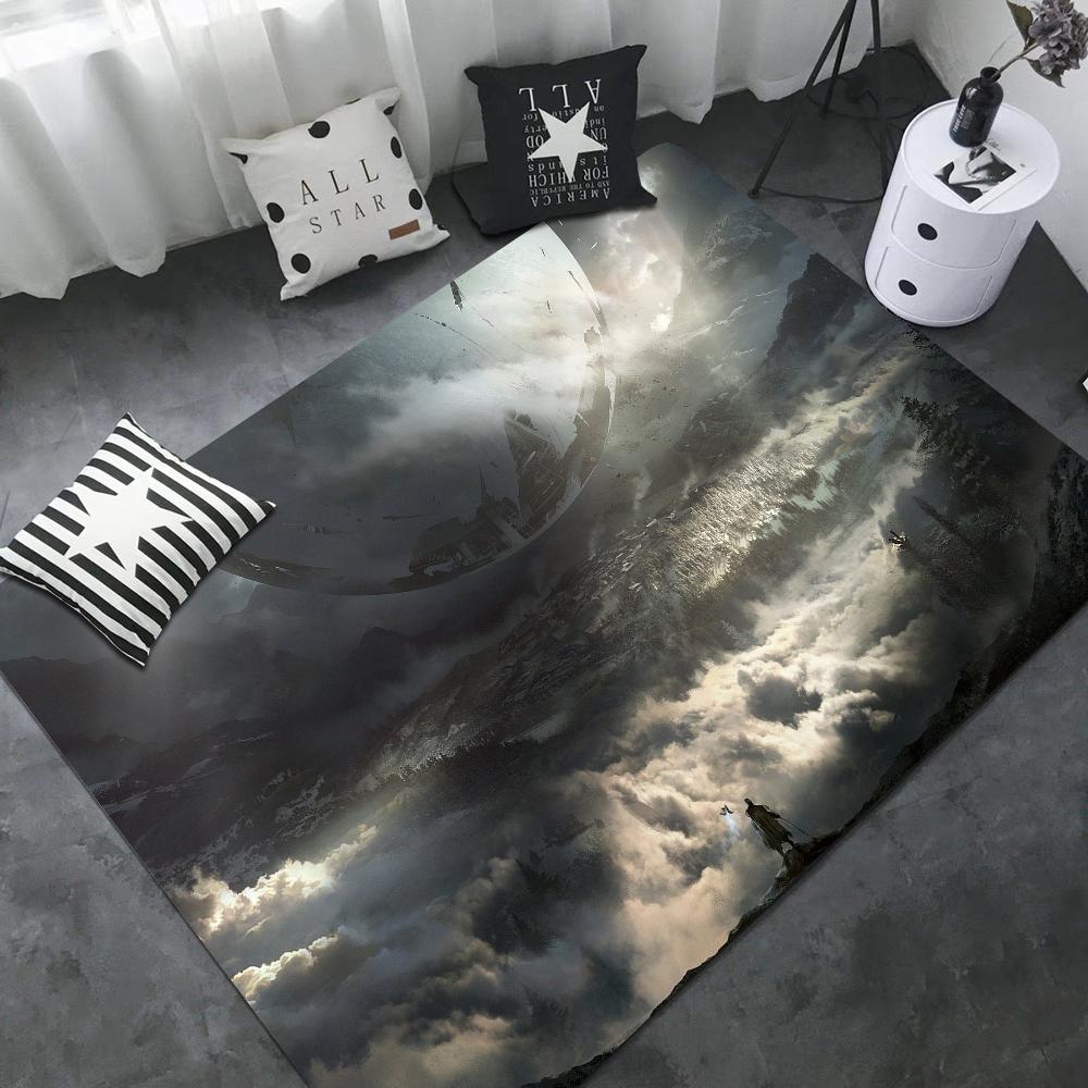 Gaming Destiny 2 Room Mats Cheaper Anti-slip Modern Living Room Balcony Printed Welcome Rug