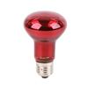 60W RS Infrared Reptile Heat Lamp Excellent 24 Hour Heat Source Red Heat Lamp Bulbs for Turtle Bearded Dragon Lizard