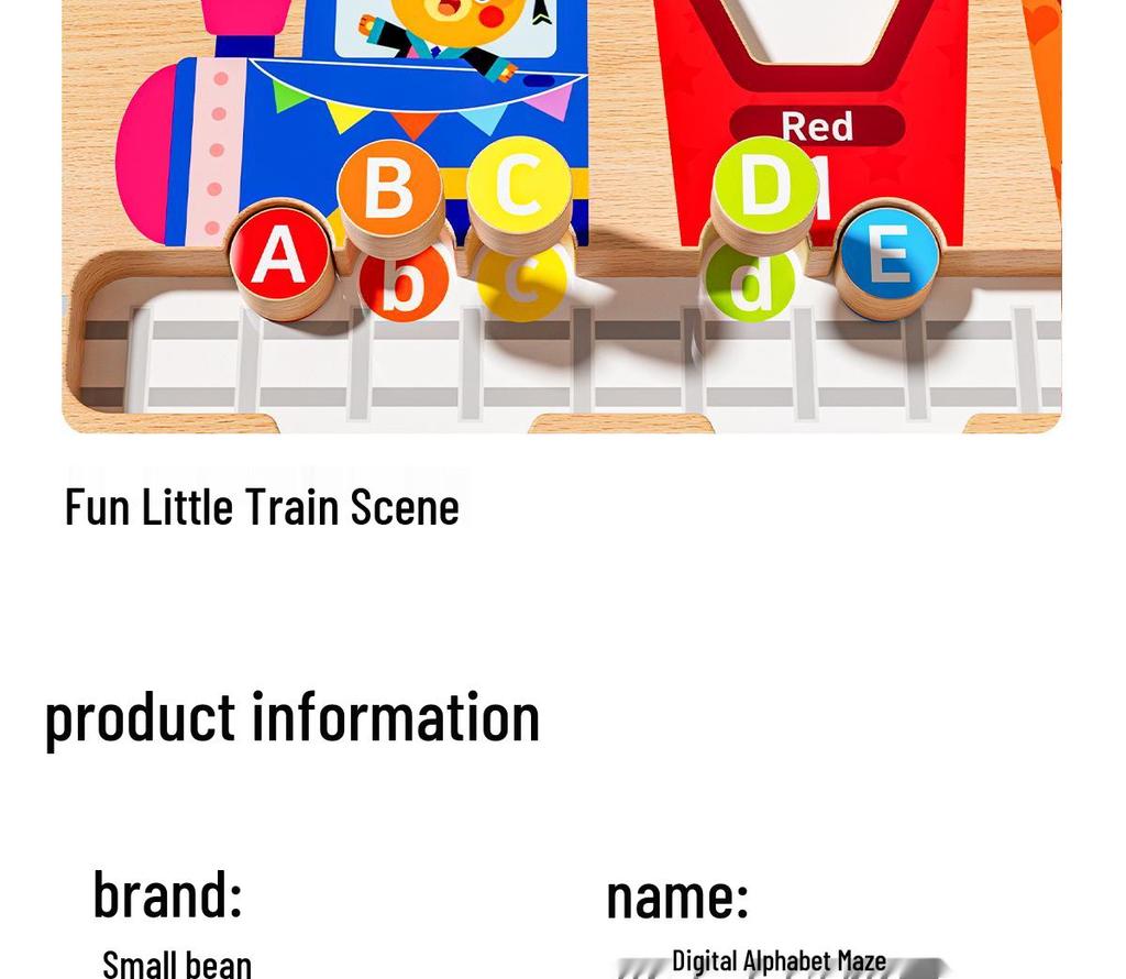 Cross-border Kids' Magnetic Counting Maze Toy for Early Learning