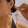 Drop Design Starfish Shell Earrings Bohemian Style Drop Earrings  Summer Season