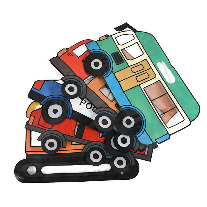 10 ks Stavební nákladní auto Cukrovinky Dárková taška Policejní auto Bagr Sušenky Svačina Zipové sáčky Dětská narozeninová oslava Dárky Dekorace Potřeby