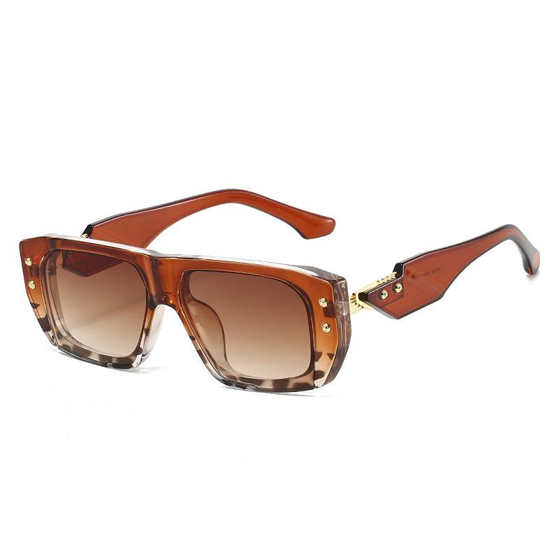 Steampunk Square Polarized Sunglasses Men Woman Luxury Brand Punk Driving Sun Glasses Fashion Eyewear for Male Shades