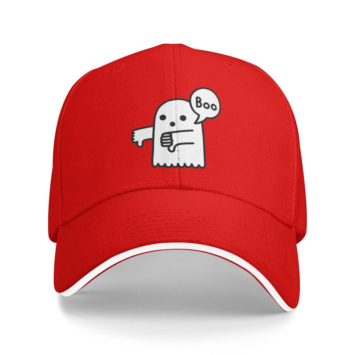 

Unisex Baseball Hats Ghost Of Disapproval BOO Outdoor Streetwear Summer Sports Baseball Caps Hip Hop Cap Casquette Hats One Size
