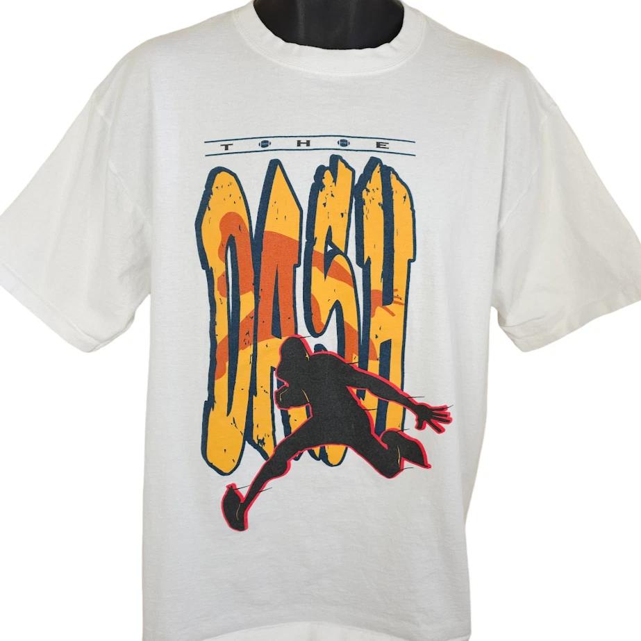 

Vintage NFL Air It Out T Shirt Mens Size Large 90s 4 On 4 Flag Football Dash USA 2XL
