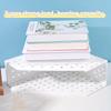 1pc White Plastic Desktop Book Stand Organizer with Multiple Compartments - Space-Saving Vertical Desk Organizer for Books