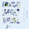 40 Pcs Kawaii Creative Flower Plant Stickers Hand Tent DIY Stick Labels Scrapbooking Material Junk Journal Supplies