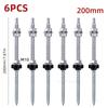 304 Stainless Steel Solar Mounting Hanger Bolts Photovoltaic Solar Panel Roof Mounting Screws M10 Solar Panel Accessories Kit