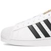 Adidas Superstar TD Size cm Footwear, White/Core Black/Gold, JI3155, 25.0