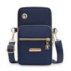 Mobile Phone Crossbody Bags For Women Fashion Women Shoulder Bag Cell Phone Pouch Coin Bag 3 Layer Wallet With Headphone Plug