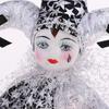 Ceramic Weeping Angel Clown Doll Figurine Unique Handcrafts Art Piece For Emotional Connection Shelf Table Display