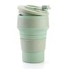 Suitable for Collapsible Coffee Cup For Travel Silicone Foldable Mug With Lid