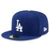 [New Era] 2024 World Series Model Overseas Import Cap 59FIFTY Los Angeles Dodgers MLB WORLD SERIES SIDE PATCH FITTED CAP ROYAL BLUE LOS ANGELES