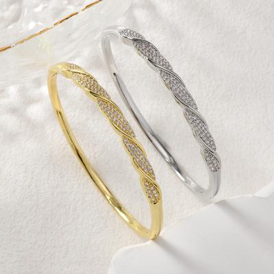 Twisted Full-length Women's Light Luxury and High-end Decorative Bracelet