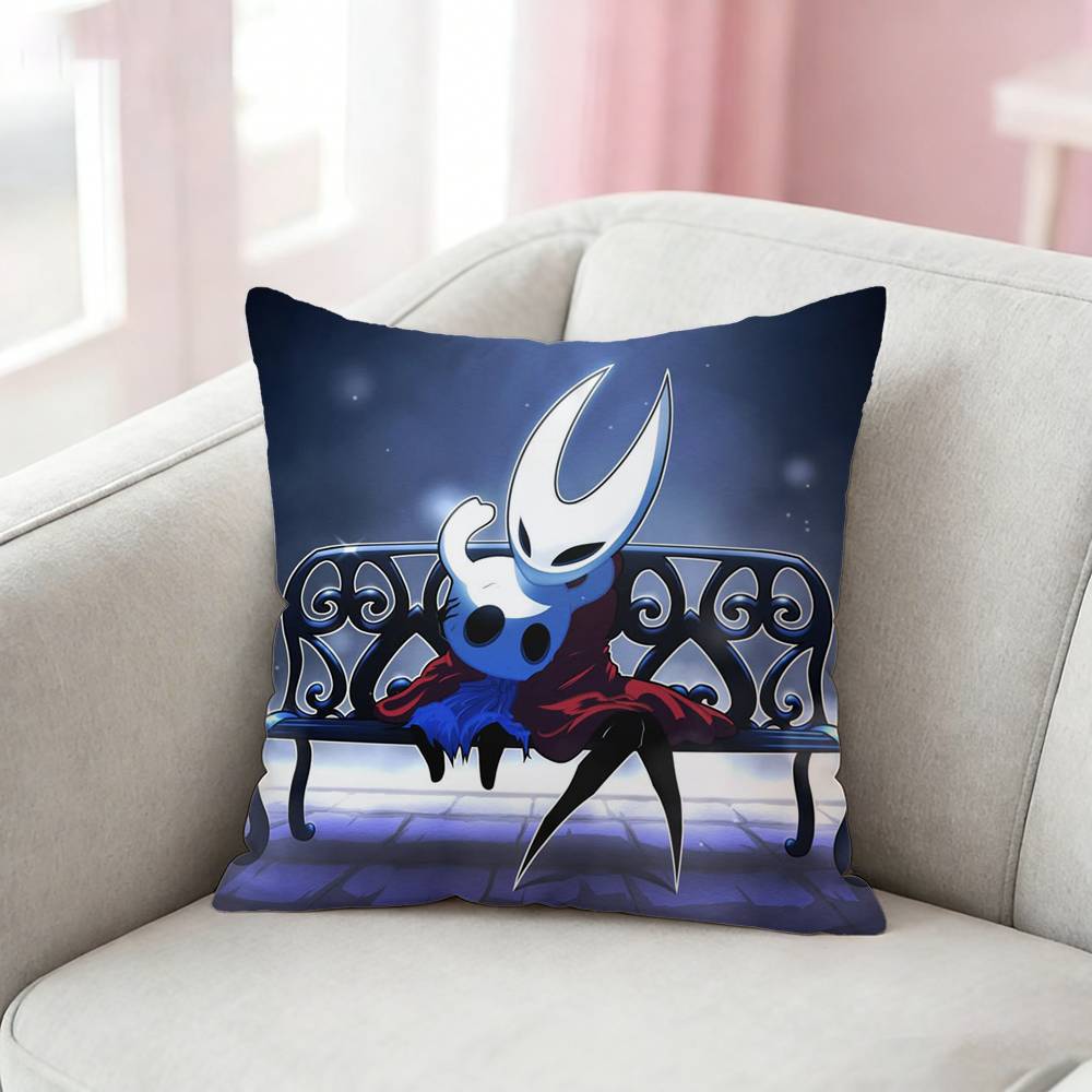 Game HHollow Knight Silksong Pillow Case Pattern Printed Pillowcase For Living Room Sofa Cushion Cover