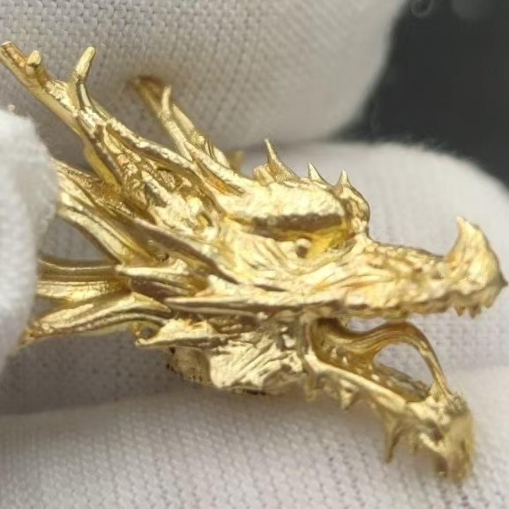 Chinesische Alte Gussdrachen Bronze Handgefertigt Antike Gussdrachen Statue Hausdeko Artikel Geschenk