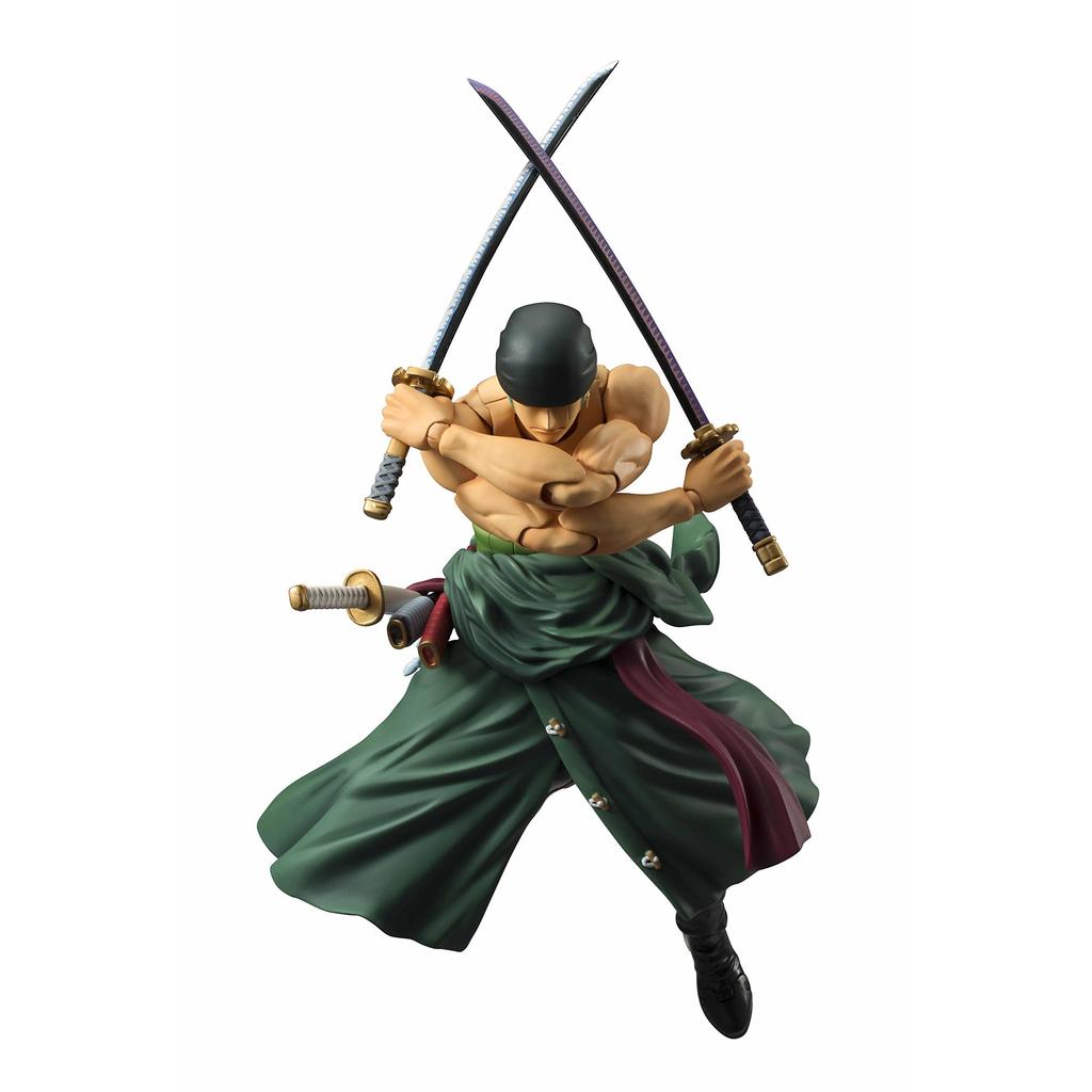 MegaHouse Variable Action Heroes ONE PIECE Roronoa Zoro Approx. 180mm PVC Painted Movable Figure