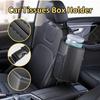Car Seat Side Tissue Box Multi-Functional Car Tissue Box Holder Soft Pocket Storage Bag Car Seat Organizer Tissue Box