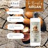 KHADI NATURAL Condicionador Herbal de Argan 200 ml Pacote Para Cabelos Secos e Frisados Cuidado Suave e Sedoso para os Cabelos
