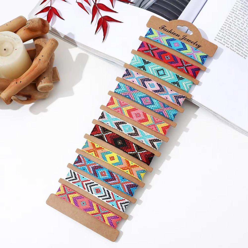Adjustable Woven Bracelet Transshipment Nepalese Ethnic Bracelet Bohemian Bracelet Jewelry Gift