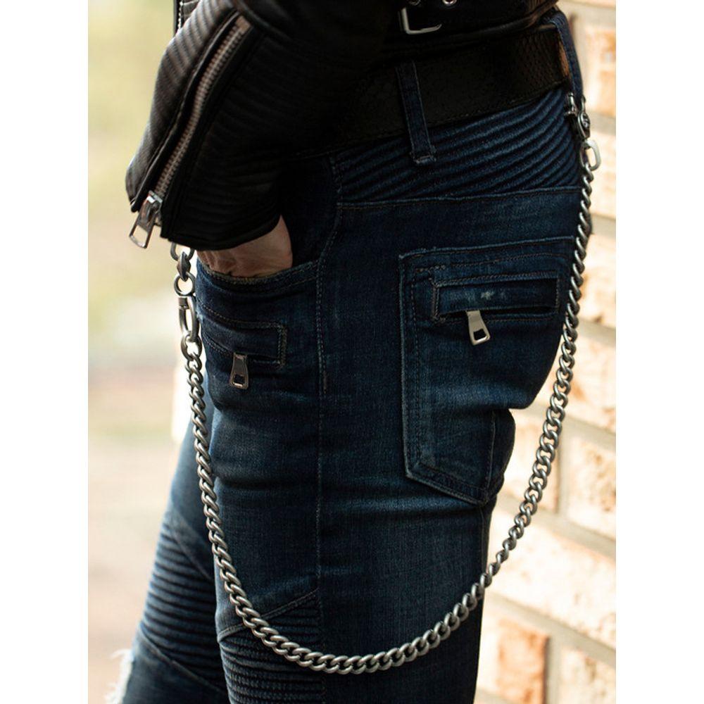 SHOVEOFF Antiksilber Grundmetall Modekette SVC-529