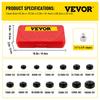 Oil Filter Socket Set Cup Socket Tool Set 15PCS Oil Filter Cap Wrench