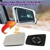 Side Rearview Mirror Heating Glass Heated Mirror Lens For Mercedes-Benz  A B C E GLA CLA GLK CLS W176 W246 W212 W204 W221 W218