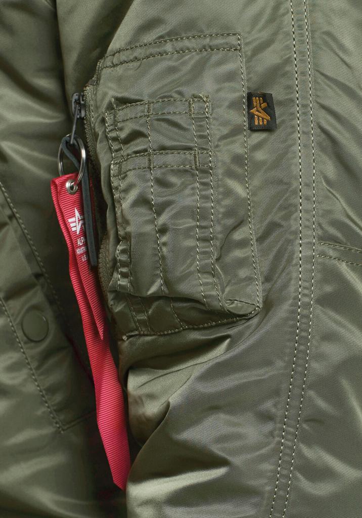 Winter Jacket Alpha Industries N3B VF 59 Man Sage-green