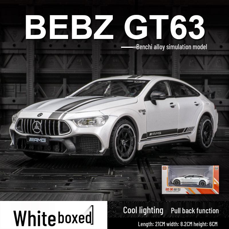 

Металлическая модель автомобиля Mercedes-Benz GT63 со звуком и светом - Коллекция игрушек с инерционным механизмом и декоративных элементов.