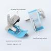 Extended Presser Foot for Flatbed Sewing Machines Sturdy Plastic Construction Smooth Cloth Feeding