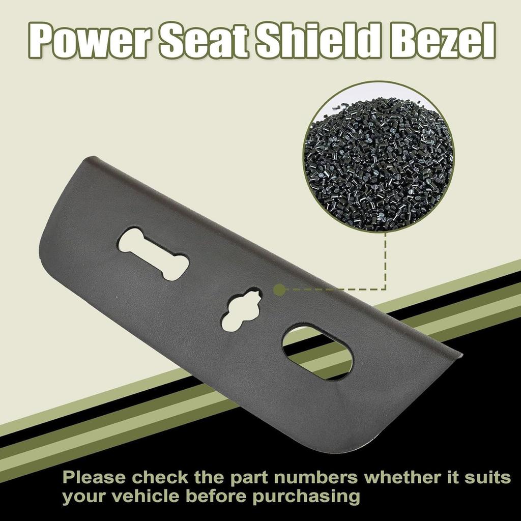 Moldura Protetora do Assento Priprilod Lado Dianteiro Esquerdo do Motorista Compatível com Ford F-250 F-350 F-450 F-550 Super Duty 2011-2016 Super Duty #BC3Z-2563259-AC