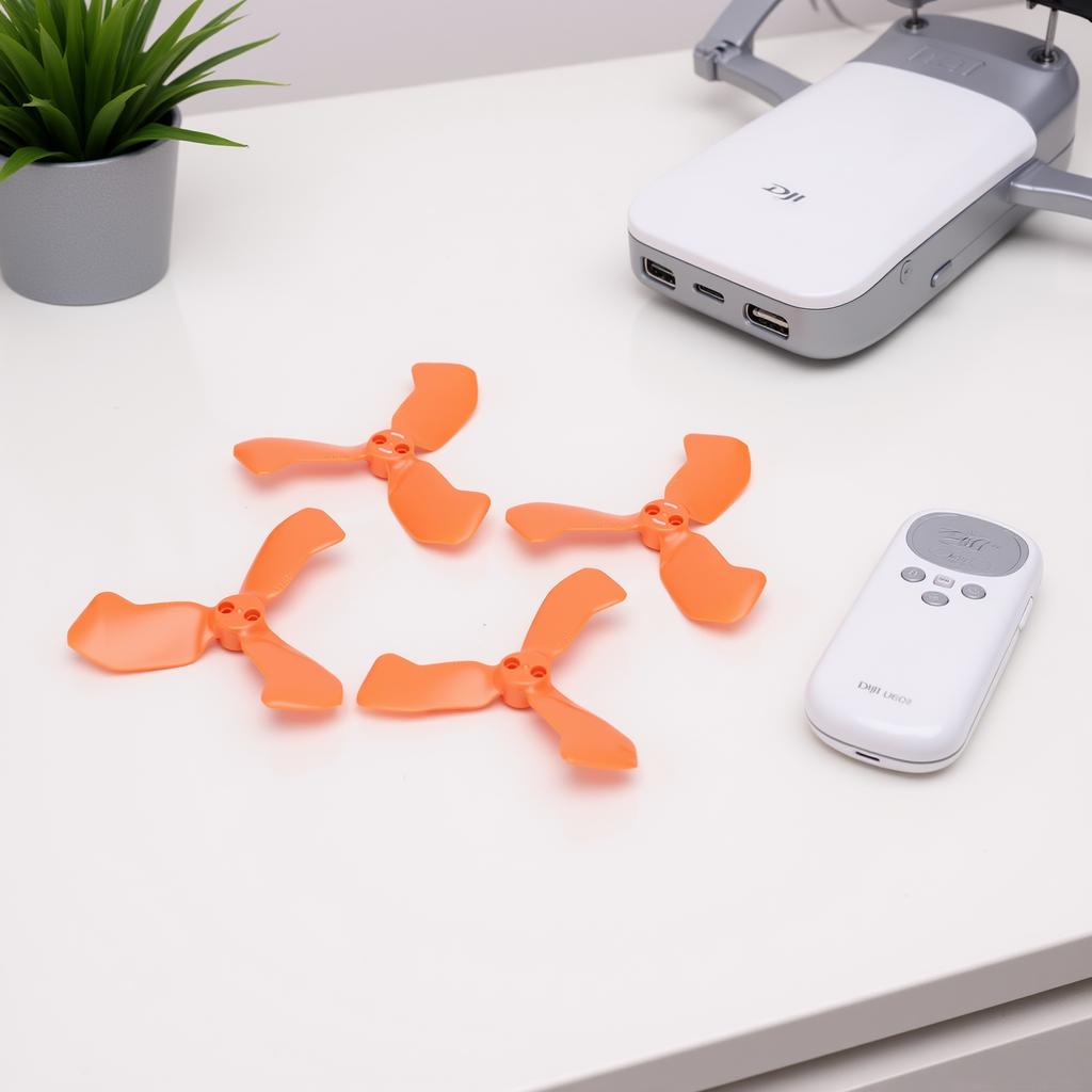 4PCS 3 Vanes Propell s Fit for NEO 2 Drone PC Low Noise Drone Replacement Paddles Lightweight Extended Time